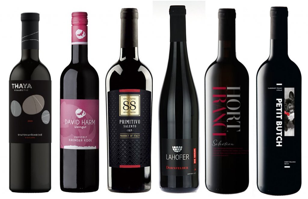 Výběrová kolekce červených vín