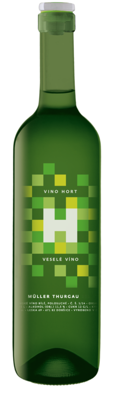 Veselé víno Muller-Thurgau 2022 HORT