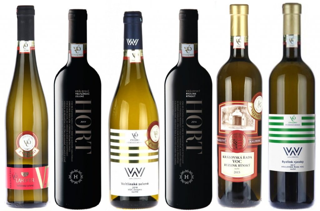 Výběrová kolekce vín kategorie Královské VOC