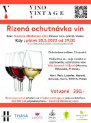 Degustace vín 20.5.2022 od 19,00 Kavárna Měšťanský dům Vlašim